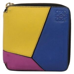 Loewe Puzzle Multicolour Leather Wallet  (Pre-Owned)